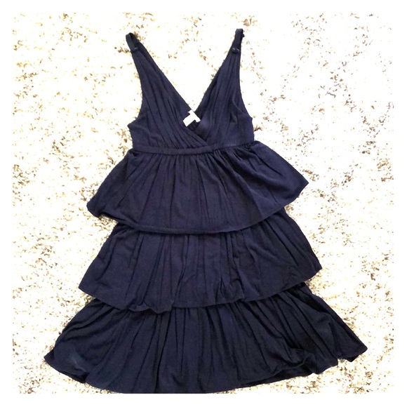 J. Crew Dresses & Skirts - JCrew Navy tiered dress